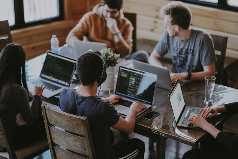 IT Team Working